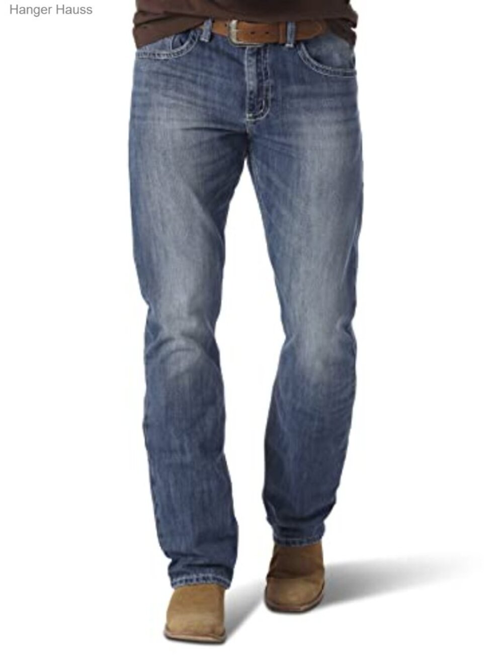 Wrangler 20X No. 42 Vintage Boot Cut Jeans 34x34 100% Cotton Mid Rise